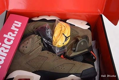 AIR OLIVE JORDAN TRAVIS 4740 - 681 CN1084- 6 HighQuality SCOTT MEDIUM 0704